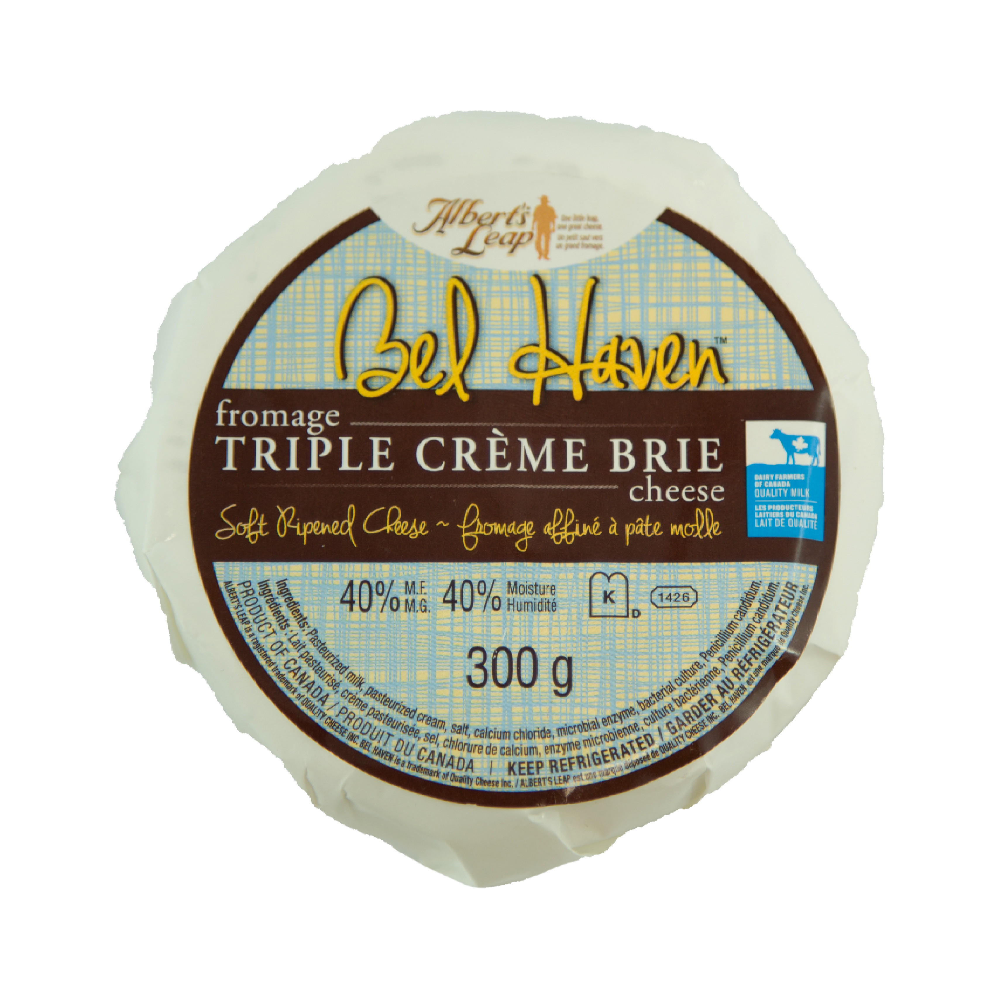 Bel Haven Triple Cream Brie 6x300g